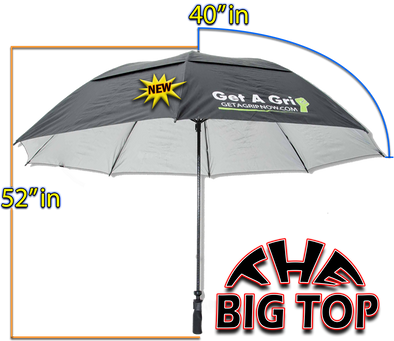 Umbrella Only "The Big Top" 80 inch