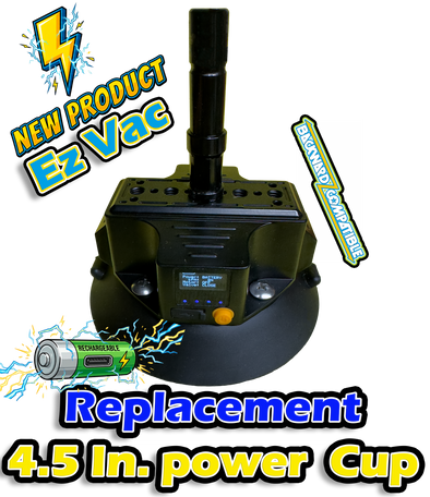 ⚡️EzVac 4.5 inch⚡️Replacement Suction Cup for STRONG ARMS