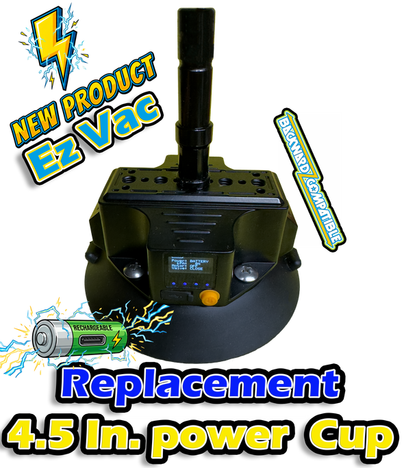 ⚡️EzVac 4.5 inch⚡️Replacement Suction Cup for STRONG ARMS