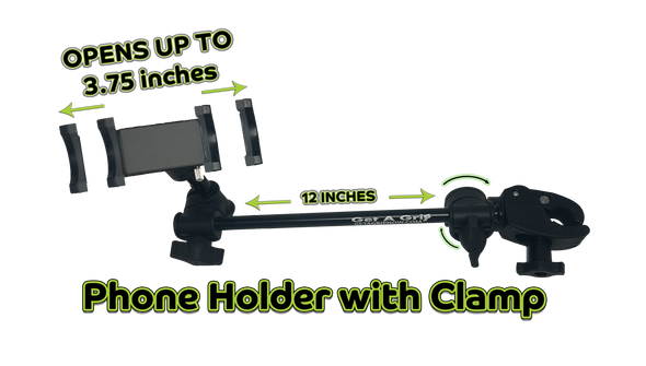 Clamp to Claw Phone Holder 12" long