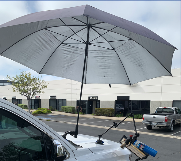 The Grip 6 inch cup with 80" Big Top Umbrella COMBO